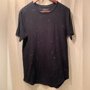 Mens Pac-sun Tee with Faded Purple Polkadots. Size S